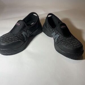 Moxie Trades Women's Slip-On Zena Composite Toe Work Shoes Black/Pink Size 7M